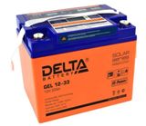 Аккумуляторная батарея Delta GEL12-33